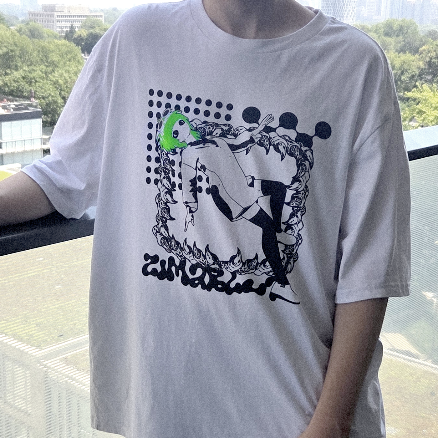 ZIMABLUT Oversized T-Shirt