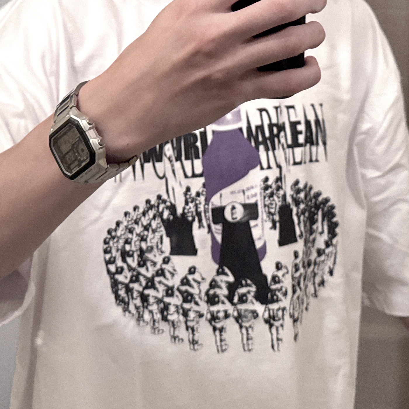 #WORLDWARLEAN Oversized T-Shirt