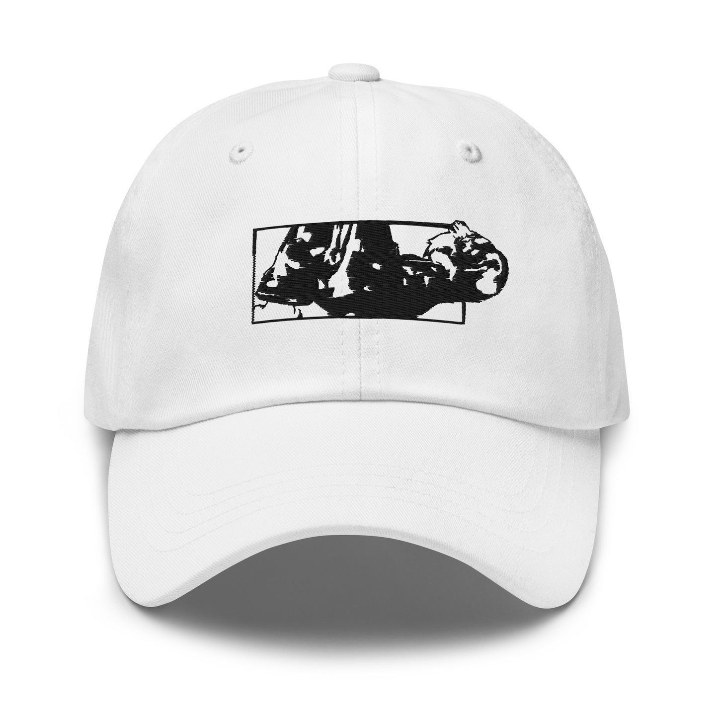 Saint Sleep Baseball Hat — White
